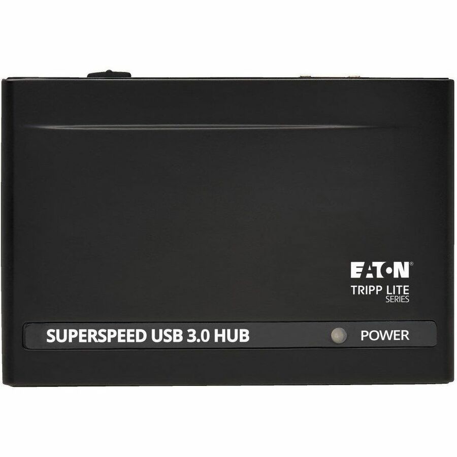 Eaton Tripp Lite Series 4-Port USB-A Mini Hub - USB 3.x (5Gbps), International Plug Adapters