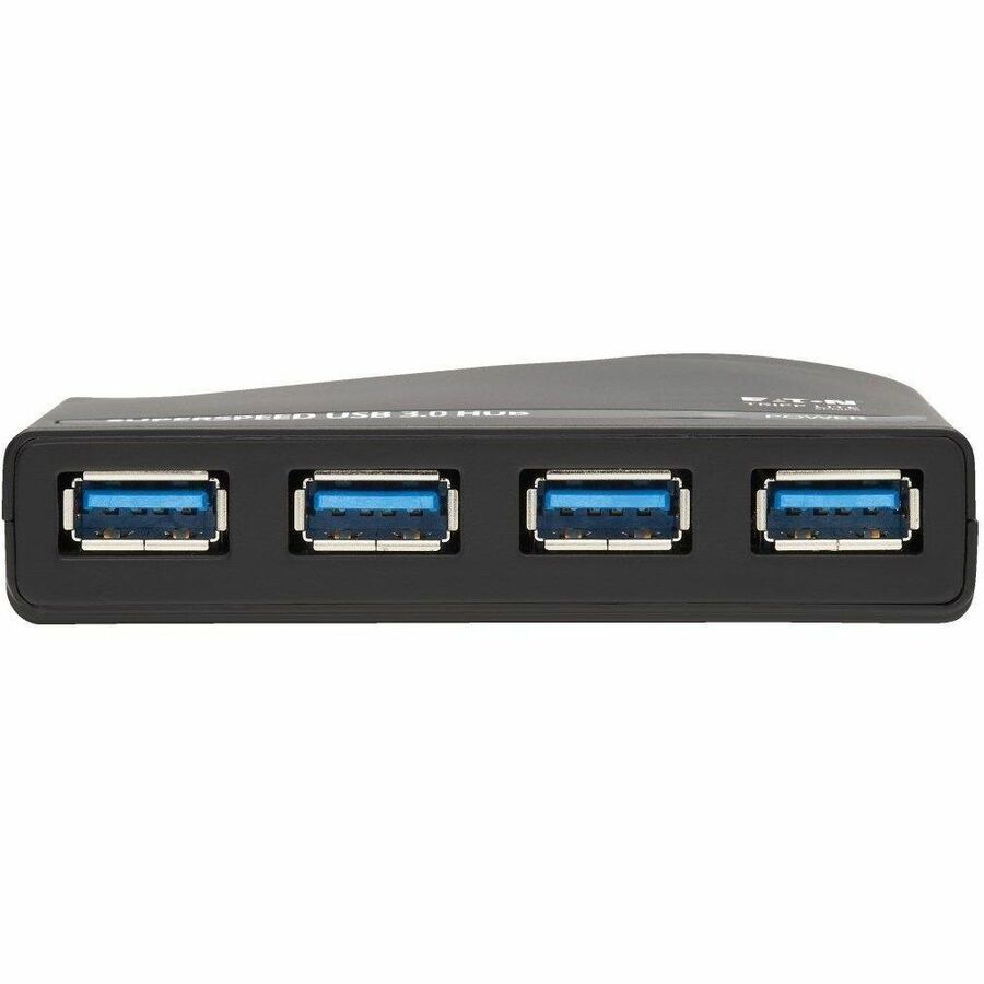 Eaton Tripp Lite Series 4-Port USB-A Mini Hub - USB 3.x (5Gbps), International Plug Adapters