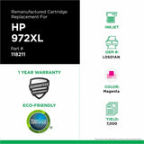 Clover Imaging Remanufactured High Yield Magenta Ink Cartridge for HP 972XL (L0S01AN)