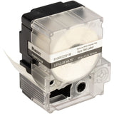 Panduit PXE R100X225V1M MP Printer Turn-Tell Label, Vinyl, White, 2.25"x1" , 0.75"POH