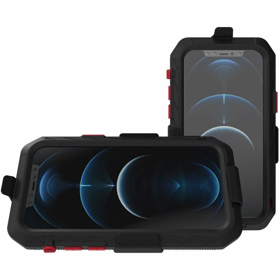 The Joy Factory aXtion Extreme Rugged Carrying Case (Holster) Apple iPhone 12 Smartphone