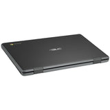 Asus Chromebook C204 C204MA-GE02-GR 11.6" Rugged Chromebook - HD - Intel Celeron N4020 - 4 GB - 32 GB Flash Memory - Dark Gray