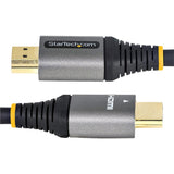 StarTech.com 20in (0.5m) Premium Certified HDMI 2.0 Cable, High-Speed Ultra HD 4K 60Hz HDMI with Ethernet, HDR10, UHD HDMI Monitor Cord