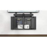 Heckler Design Wall Mount for Video Conferencing System, PTZ Camera, Video Conferencing Camera - Black Gray