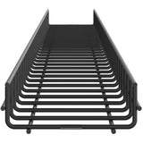 Panduit Wire Basket 2" H x 6" W, Black Powdered Coated