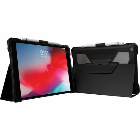 Extreme Folio-X2 for iPad 9 (7/8) 10.2" (2021) (New Wipeable Material) (Black)