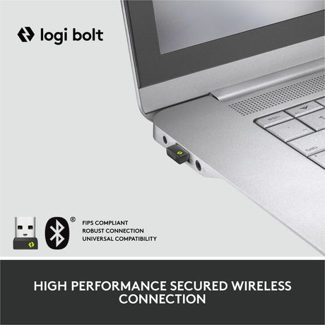 Logitech Lift for Business, Vertical Ergonomic Mouse, Wireless, Bluetooth, Logi Bolt USB, Quiet clicks, Graphite