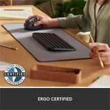 Logitech Lift for Business, Vertical Ergonomic Mouse, Wireless, Bluetooth, Logi Bolt USB, Quiet clicks, Graphite