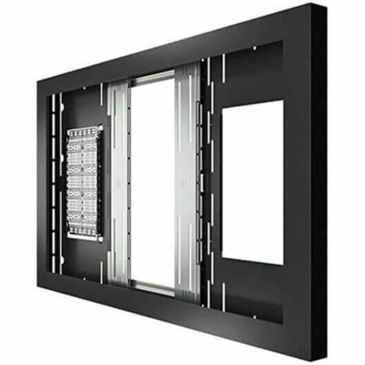 Chief Impact 65" On-Wall Landscape Kiosk - Black