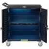 Eaton Tripp Lite Series Safe-IT UV Locking Storage Cart for Mobile Devices and AV Equipment, Black