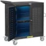 Eaton Tripp Lite Series Safe-IT UV Locking Storage Cart for Mobile Devices and AV Equipment, Black