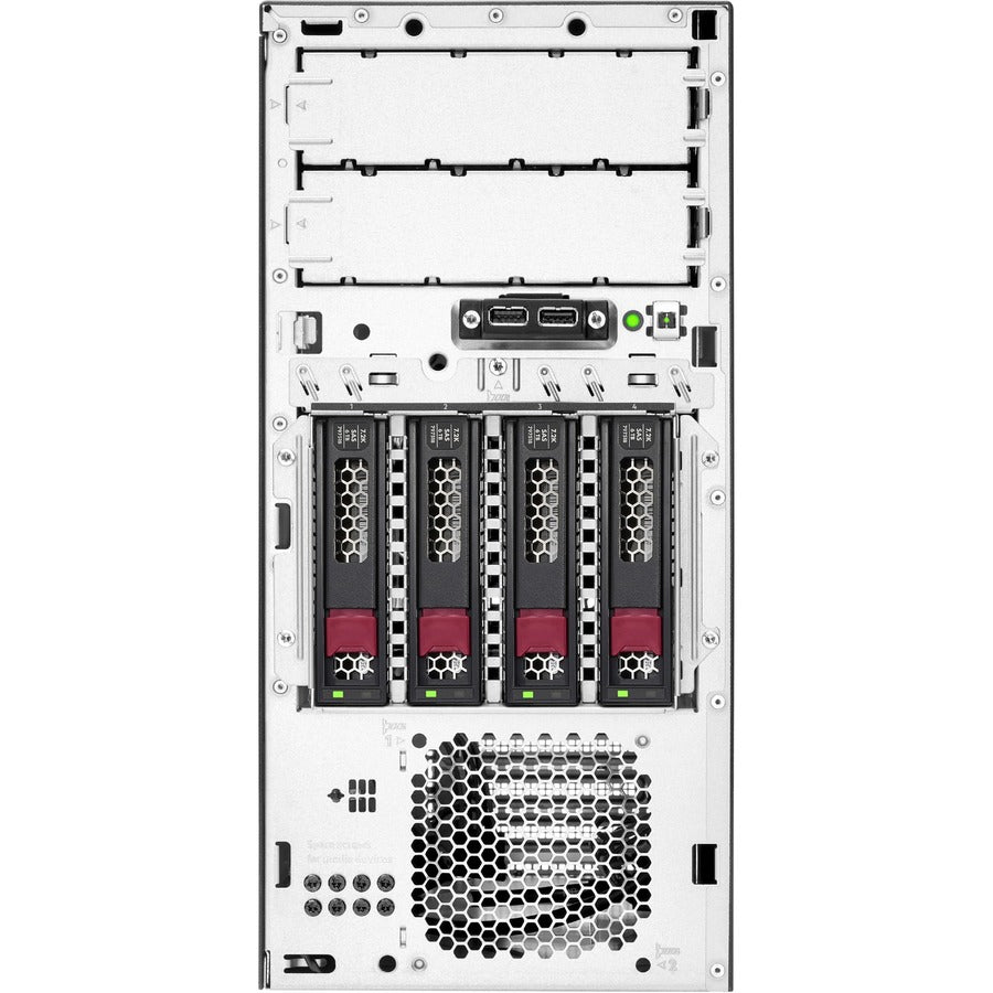 HPE ProLiant ML30 G10 Plus 4U Tower Server - 1 Xeon E-2314 2.80 GHz - 16 GB RAM - Serial ATA Controller