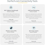 StarTech.com USB C Multiport Adapter, 4K 60Hz HDMI HDR10 Video, 3 Port 5Gbps USB-A Hub, 100W PD Pass-Through, GbE, SD/MicroSD, Mini Dock