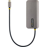 StarTech.com USB C Multiport Adapter, 4K 60Hz HDMI HDR10 Video, 3 Port 5Gbps USB-A Hub, 100W PD Pass-Through, GbE, SD/MicroSD, Mini Dock
