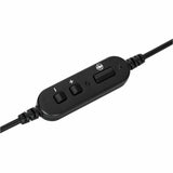 Wired Mono Headset Black