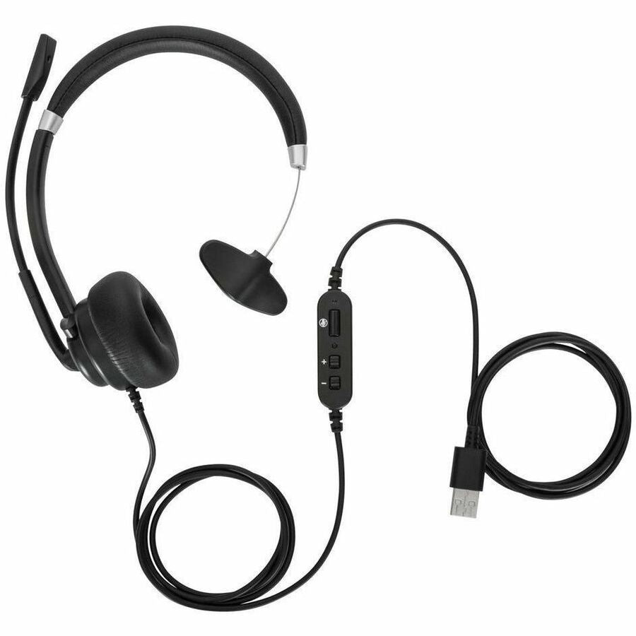 Wired Mono Headset Black