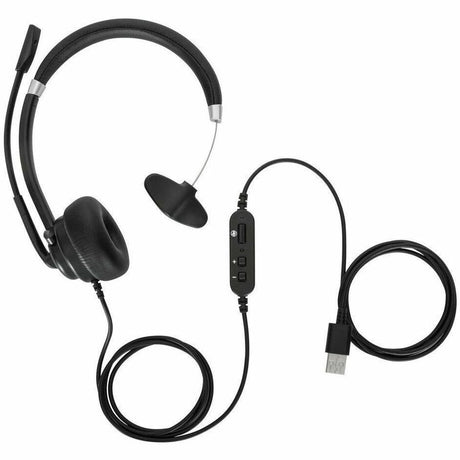 Wired Mono Headset Black