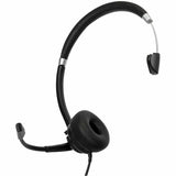 Wired Mono Headset Black