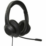 WIRED STEREO HEADSET BLACK