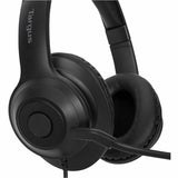 WIRED STEREO HEADSET BLACK