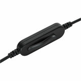 WIRED STEREO HEADSET BLACK