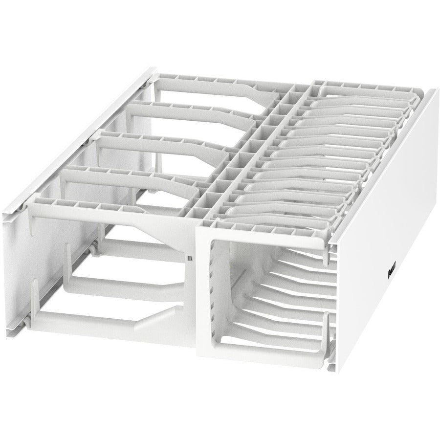Panduit NetManager HC Horizontal Dual Sided Manager, 3RU, White