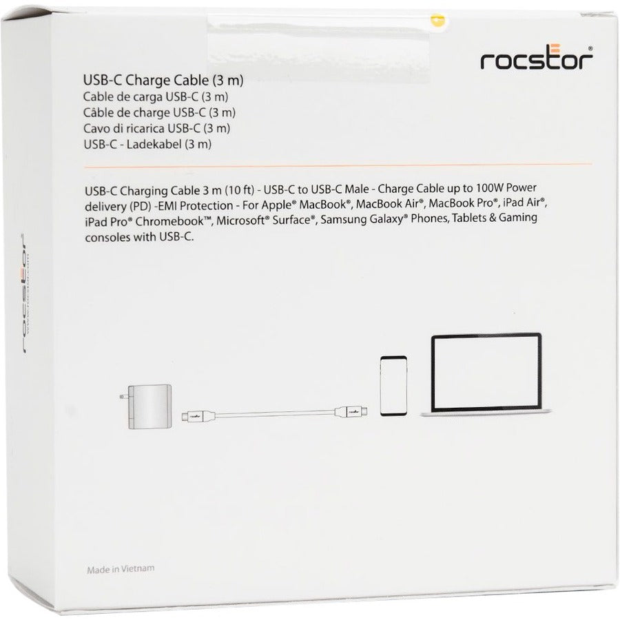 USB-C CHARGING CABLE 3M 10FT