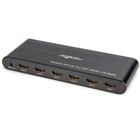 Rocstor 5 Port HDMI (2.0) Splitter 4K/60Hz Supports HDR & (EDID)