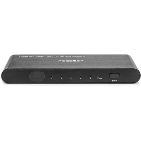 Rocstor 5 Port HDMI (2.0) Splitter 4K/60Hz Supports HDR & (EDID)