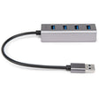 Rocstor Portable 4 Port Hub USB-A to 4x USB-A SuperSpeed USB 3.0