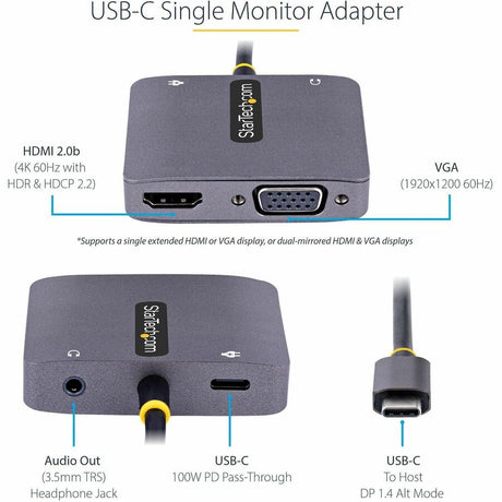 USB C VIDEO ADAPTER CONVERTER