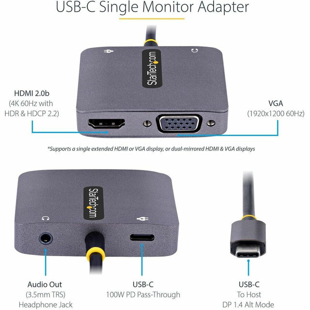 USB C VIDEO ADAPTER CONVERTER