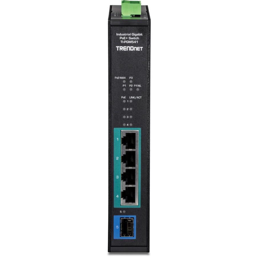 5 Port Indstrl Gig PoE Switch