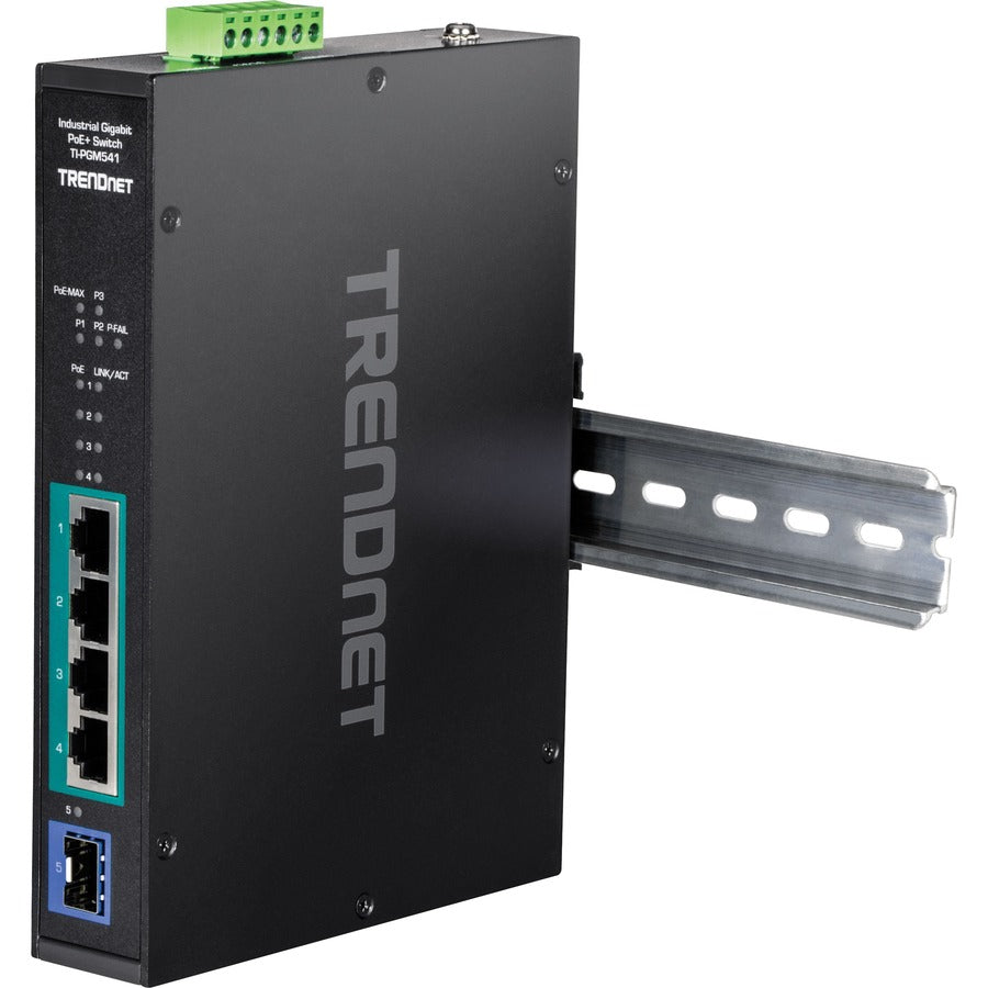 5 Port Indstrl Gig PoE Switch