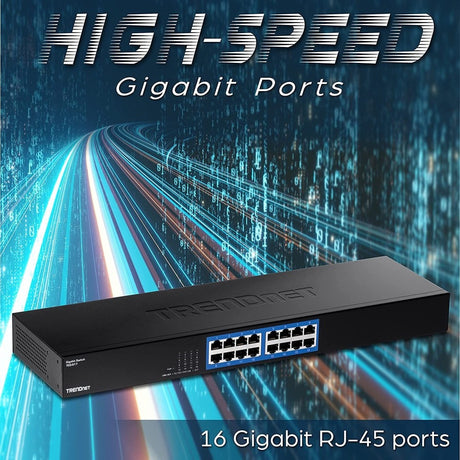16 Port Gig Switch