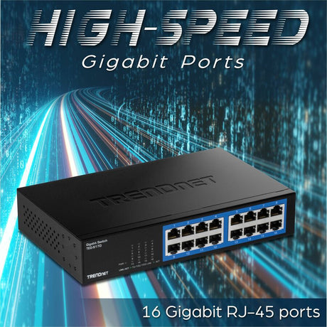 16 Port Gig Desktop Switch