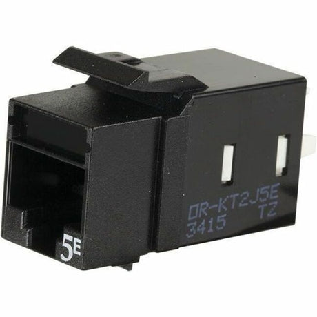 KT2 KS CAT5E JACK 25 PKBLK