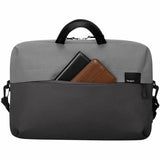 Targus Sagano EcoSmart TBS574GL Carrying Case (Slipcase) for 14" Notebook - Black/Gray