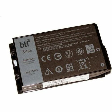 BTI J7HTX-BTI 7.6V 34WHR LI-ION BATTERY 2JT7D, 451-BCDH, J7HTX