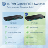 16-PORT GIGABIT POE+ SWITCH
