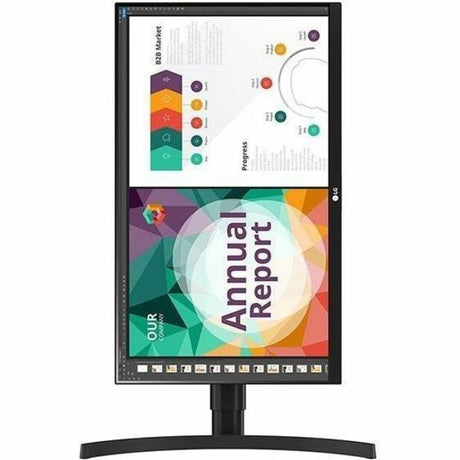 LG 27BN85UN-B 27" Class LCD Monitor - 16:9 - Textured Black