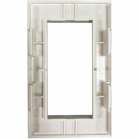 Eaton Tripp Lite Series Double-Gang French-Style Gang Frame, White, TAA