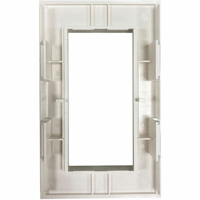 Eaton Tripp Lite Series Double-Gang French-Style Gang Frame, White, TAA