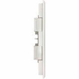 Eaton Tripp Lite Series Double-Gang French-Style Gang Frame, White, TAA