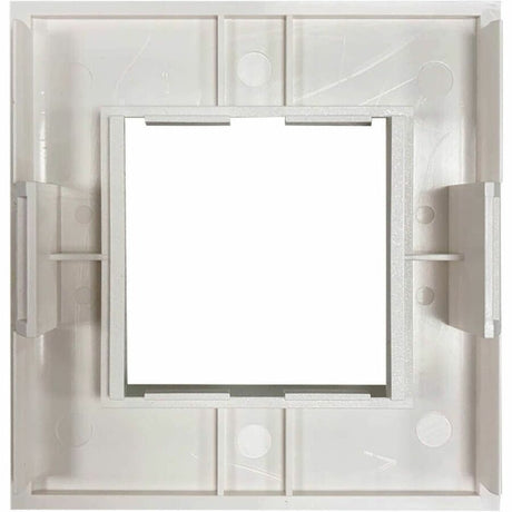 Eaton Tripp Lite Series Single-Gang French-Style Gang Frame, White, TAA