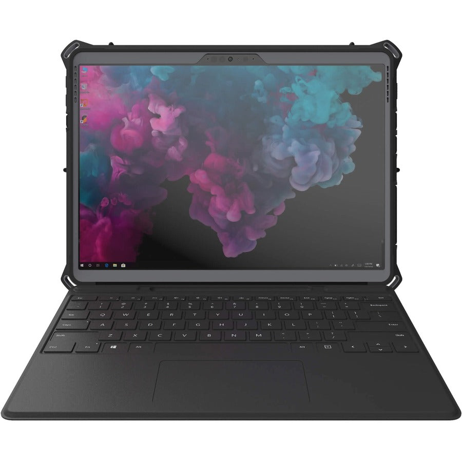 The Joy Factory aXtion Edge+ MP Rugged Carrying Case Microsoft Surface Pro 8 Tablet - Black