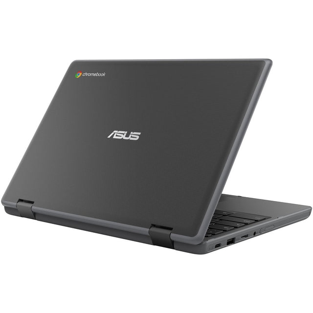 Asus Chromebook Flip CR1 CR1100FKA-YZ142T-L 11.6" Touchscreen Rugged Convertible 2 in 1 Chromebook - HD - Intel Celeron N5100 - 4 GB - 32 GB Flash Memory - Dark Gray