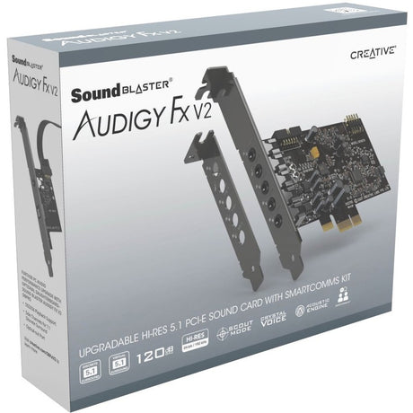 Sound Blaster Audigy Fx V2 Sound Card (with Full Height I/O Bracket)