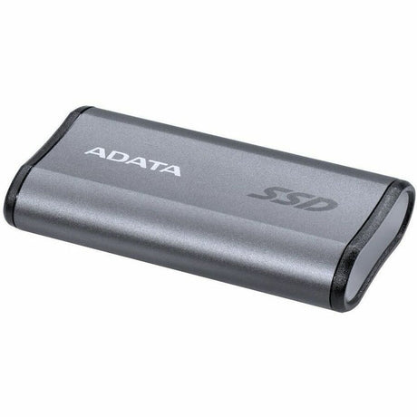 Adata Elite SE880 AELI-SE880-1TCGY 1 TB Portable Solid State Drive - External - Titanium Gray