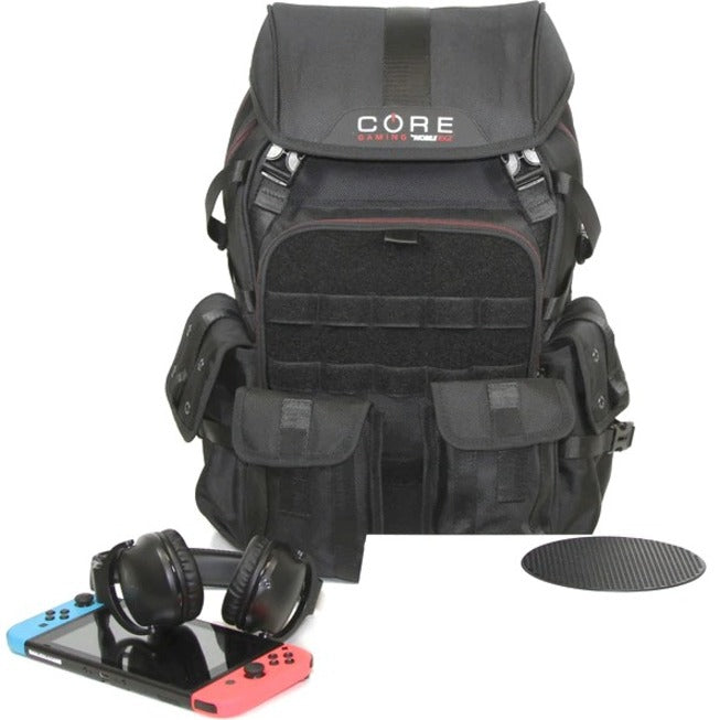 CORE Gaming Carrying Case (Backpack) for 17" to 17.3" Notebook - Black